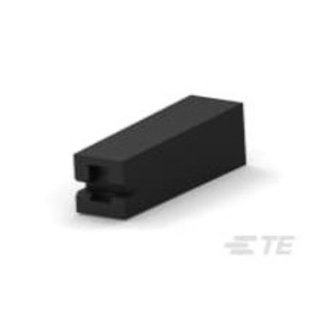 TE CONNECTIVITY FASTON 110 REC HSG 1CIR NYLON BLK 1-480417-1